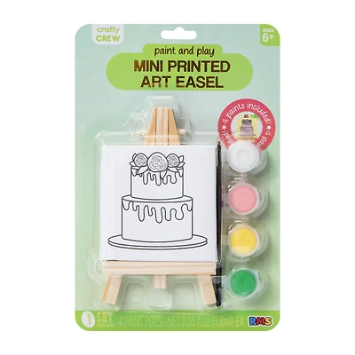Paint And Play Mini Printed Art Easel Set