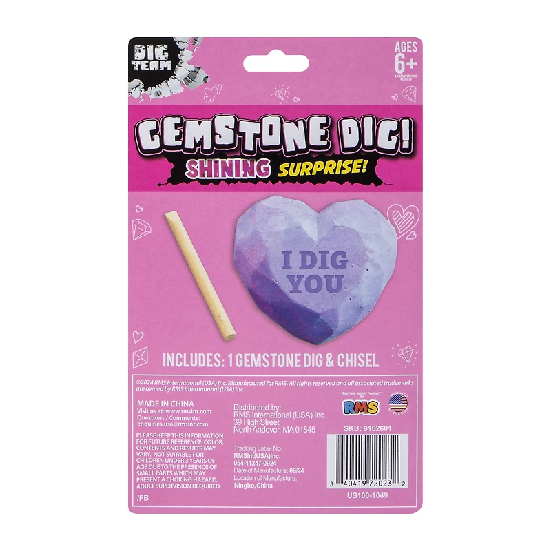 Dig Team® Valentine's Day Gemstone Dig!