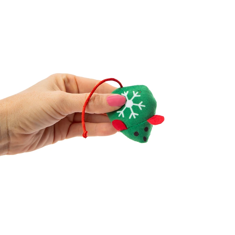 Christmas Stocking Cat Toy Gift Set 8-piece