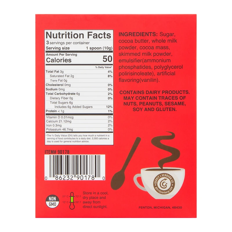 Fort Knox® Milk Chocolate Spoons 3-Piece 1.06oz