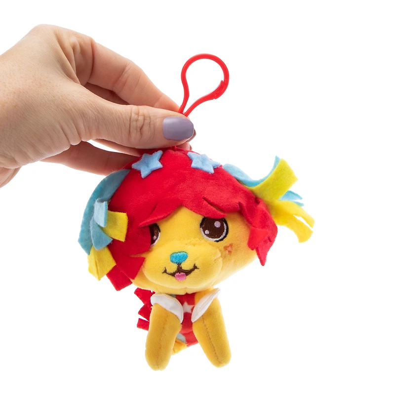 Rainbow Brite Puppy Brite Plush Bag Clip