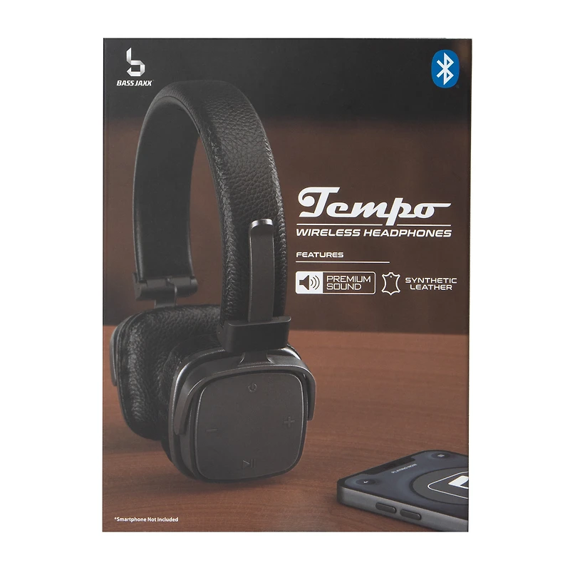 Bass Jaxx™ Tempo Wireless Bluetooth® Headphones