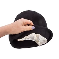 Satin-Lined Beanie Hat