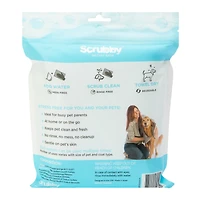 Scrubby Instant Bath Rinse-Free Dog Shampoo Mittens