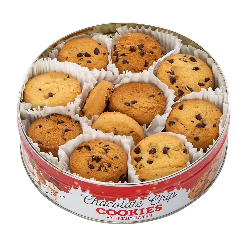Merry Christmas! & Happy New Year Chocolate Chip Cookies 16oz