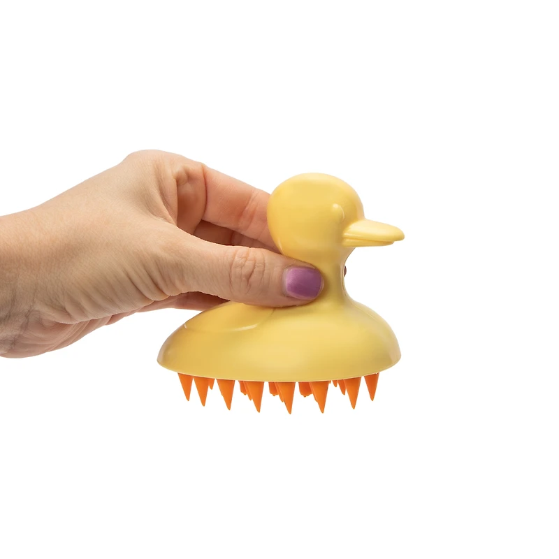 Pawsitively Fun! Duck Pet Grooming Brush