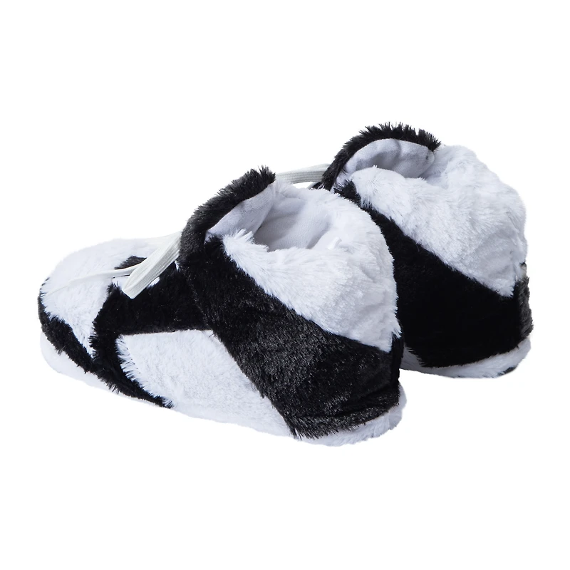 Girls Fluffy Sneaker Slippers
