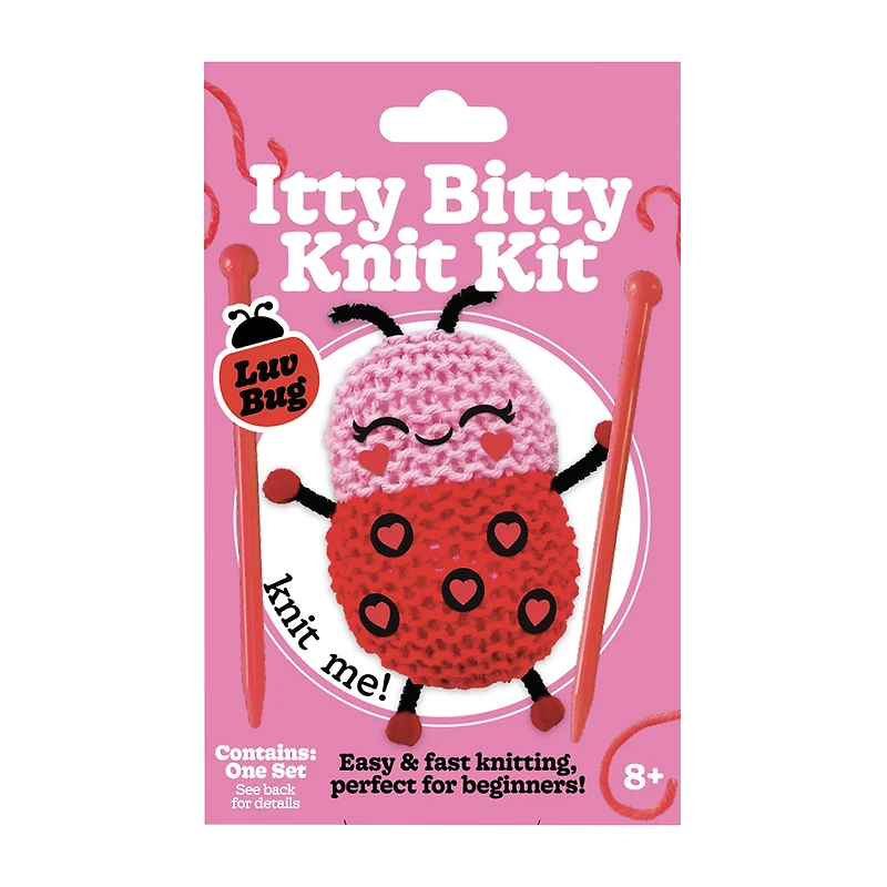 Valentine's Itty Bitty Knit Kit