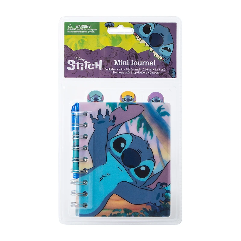 Disney Stitch Mini Journal