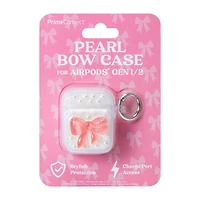 Prime Connect® Pearl Bow Airpods Gen 1/2 Case