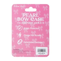 Prime Connect® Pearl Bow Airpods Gen 1/2 Case