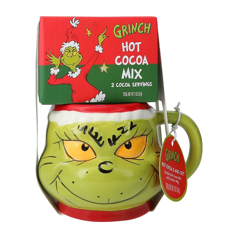 Grinch Hot Cocoa & Mug Set 2oz