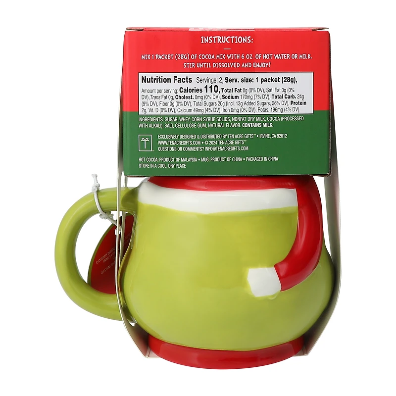 Grinch Hot Cocoa & Mug Set 2oz