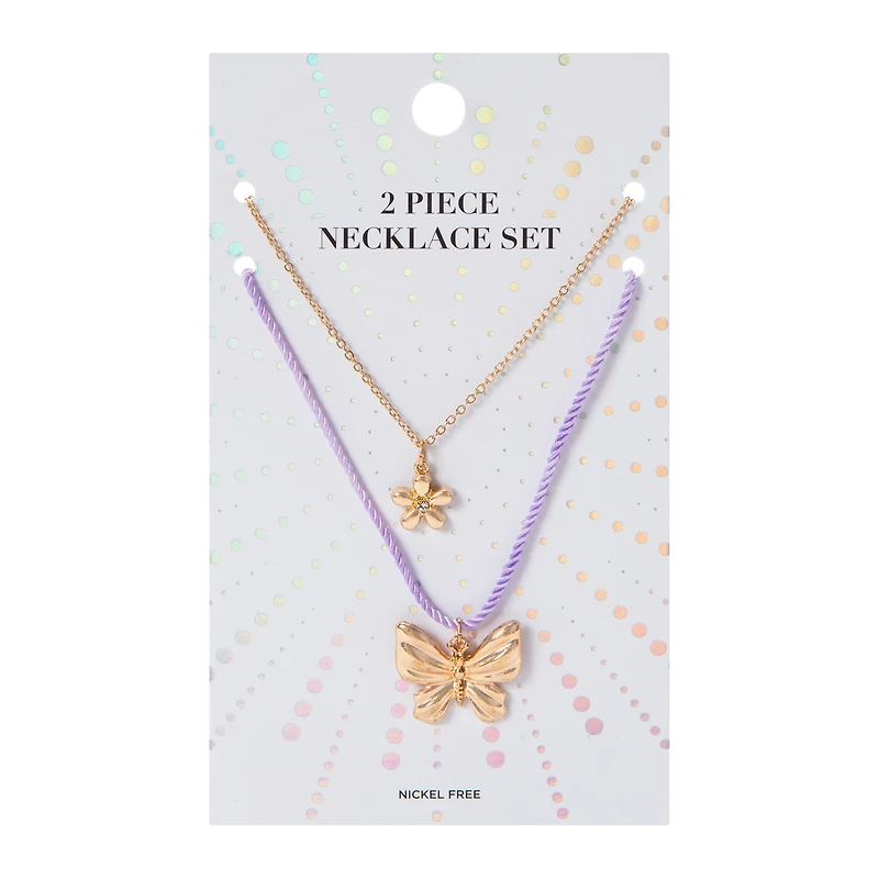 Radiant Necklace Set 2-Piece