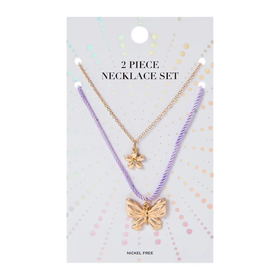 Radiant Necklace Set 2-Piece