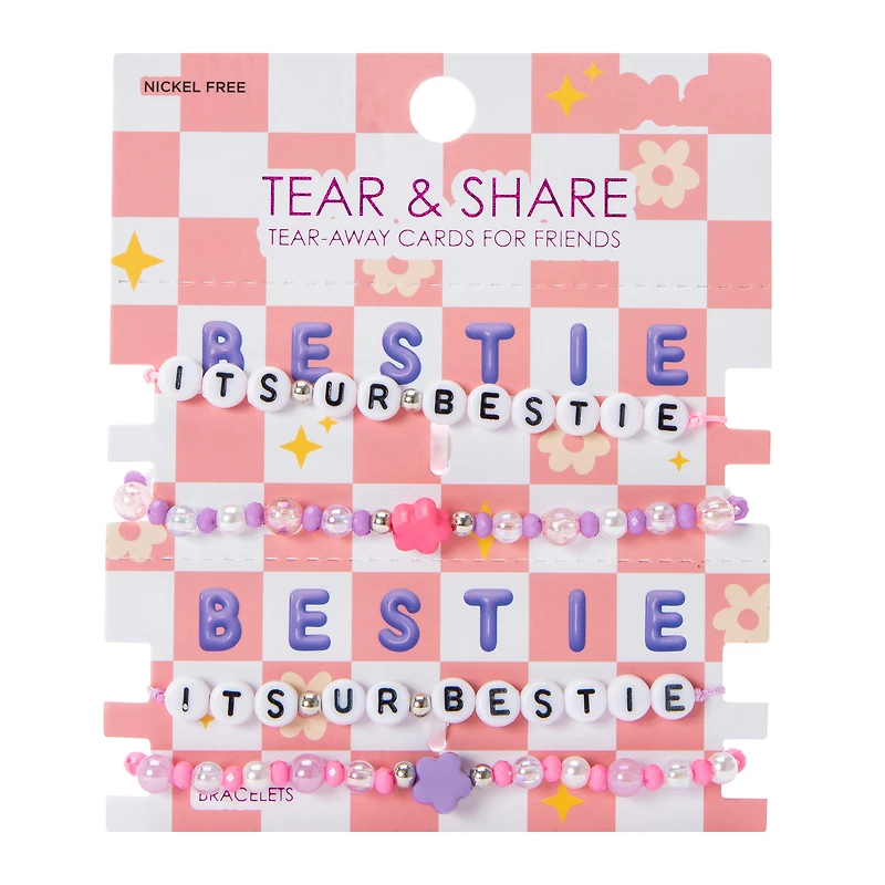 Tear & Share BFF Bracelets