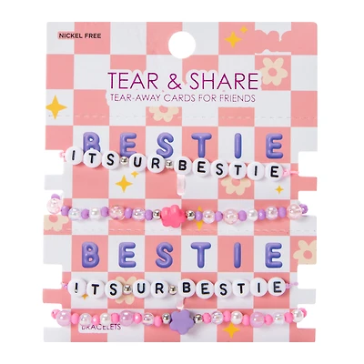 Tear & Share BFF Bracelets