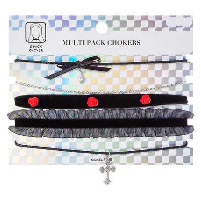 Choker Necklace 5-Pack