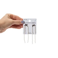 Black Bow Statement Rings