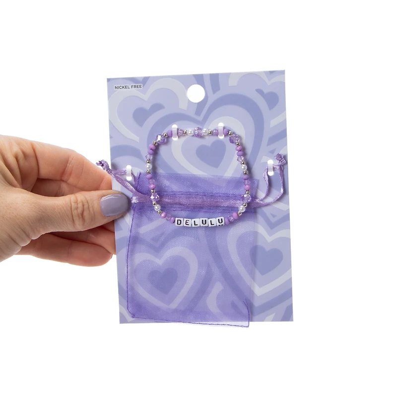 Beaded Bracelet With Pouch