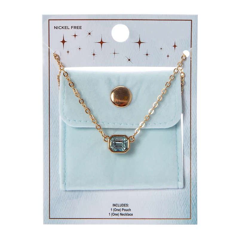 Necklace & Pouch set