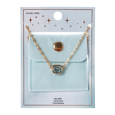 Necklace & Pouch set