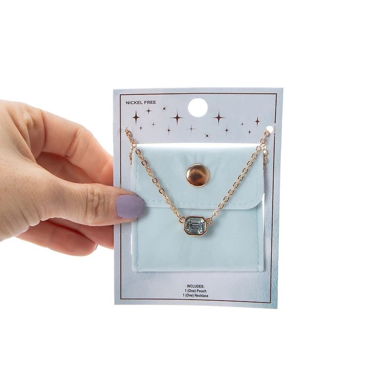 Necklace & Pouch set