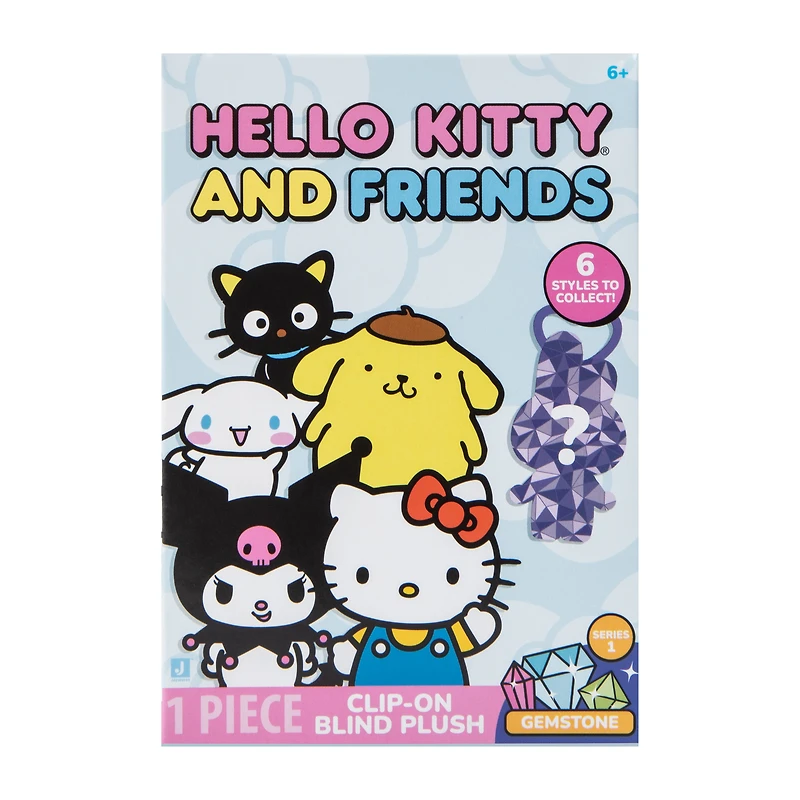 Hello Kitty And Friends® Clip-On Blind Plush (Styles May Vary)