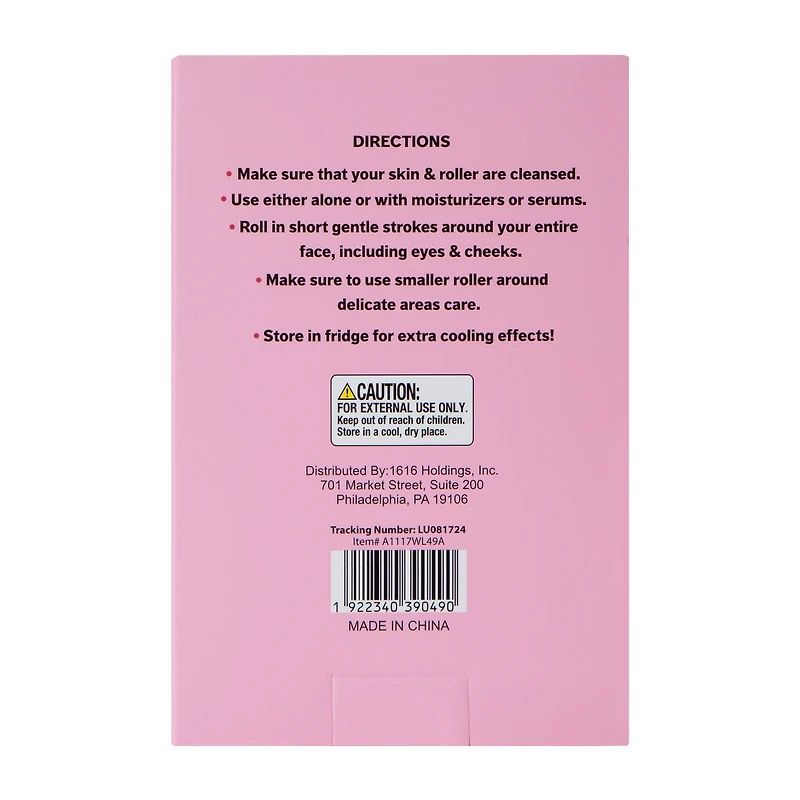 Dual-Ended Face Roller With Globe