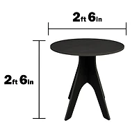 Wooden Bistro Table 30in