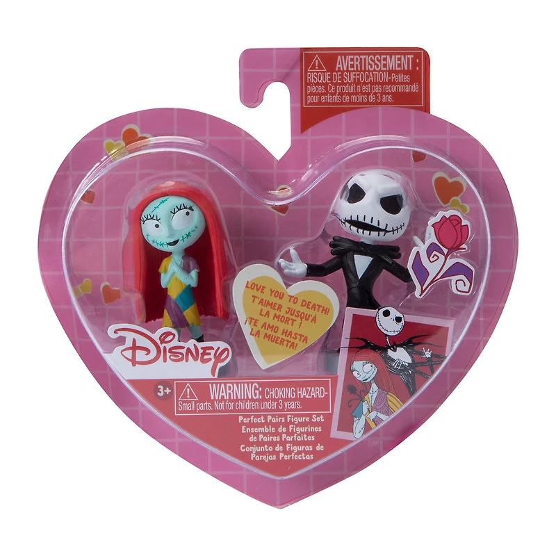 Disney Tim Burton's Nightmare Before Christmas Perfect Pairs Figure Set