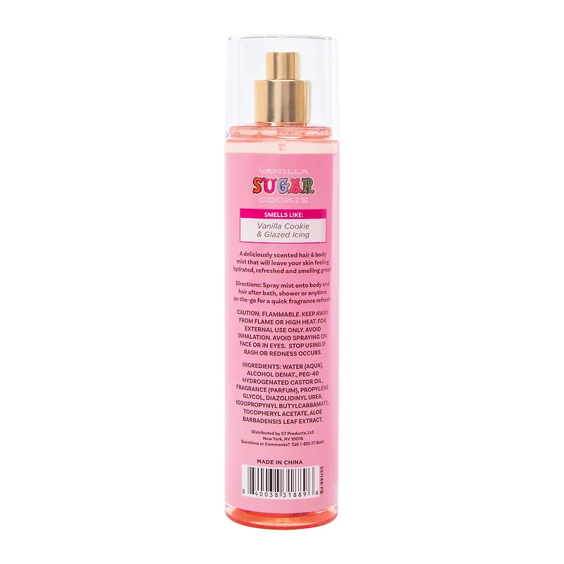 Vanilla Sugar Cookie Hair & Body Fragrance Mist 7oz
