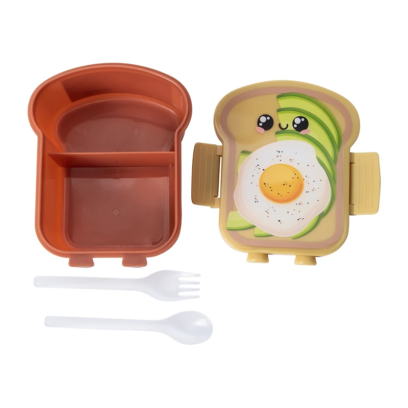 Strawberry Jam Toast Bento Box