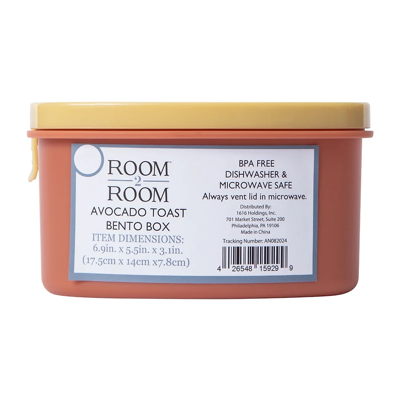 Strawberry Jam Toast Bento Box