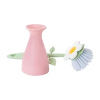 Themed Dish Brush & Holder