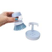 Refillable Dish Brush With Stand
