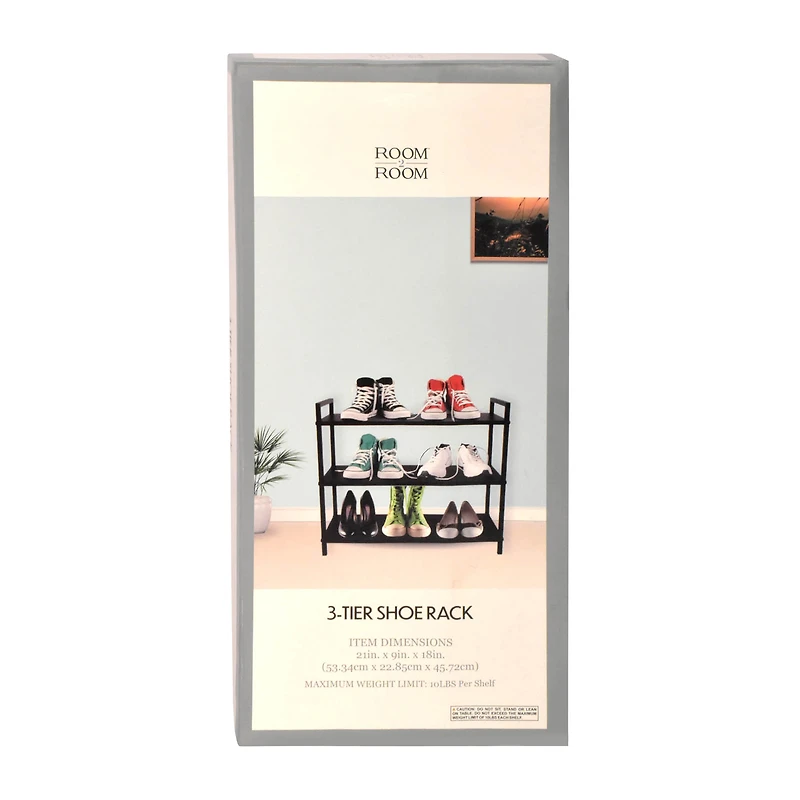 3-Tier Shoe Rack
