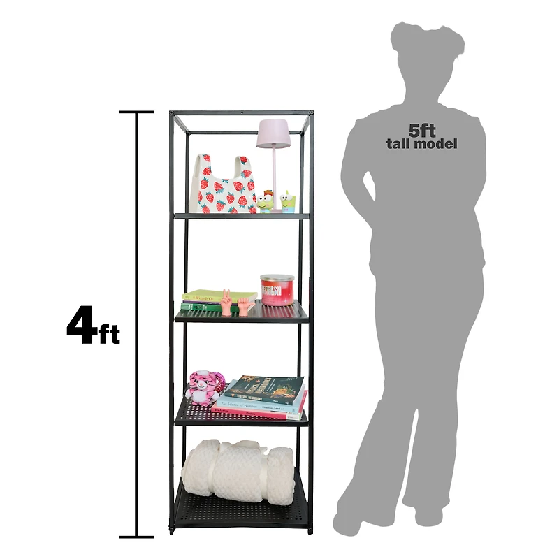 4-Tier Floor Shelf