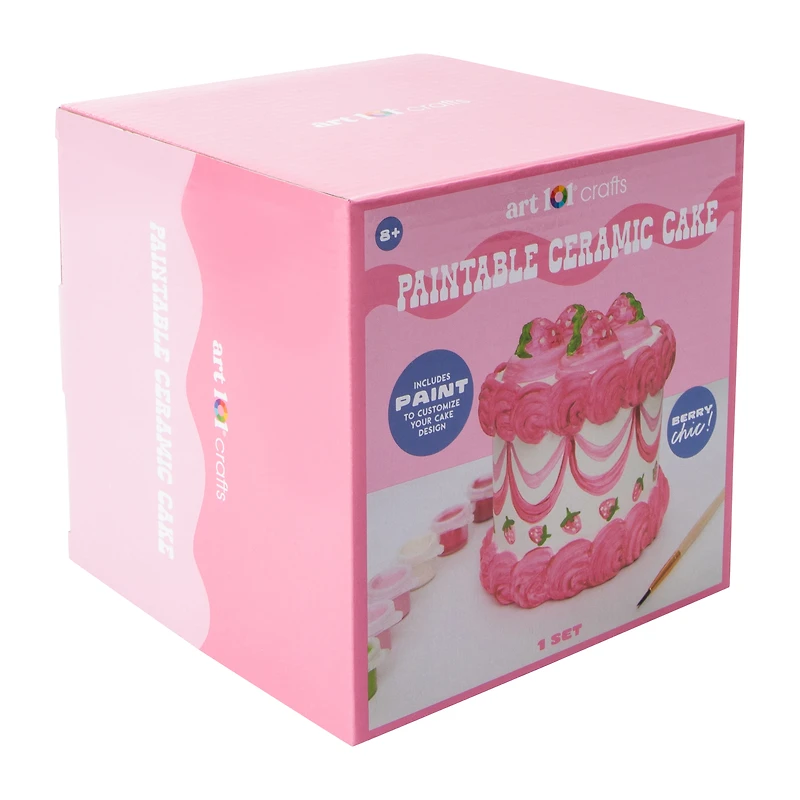 Art 101® Crafts Paintable Ceramic Donuts Set