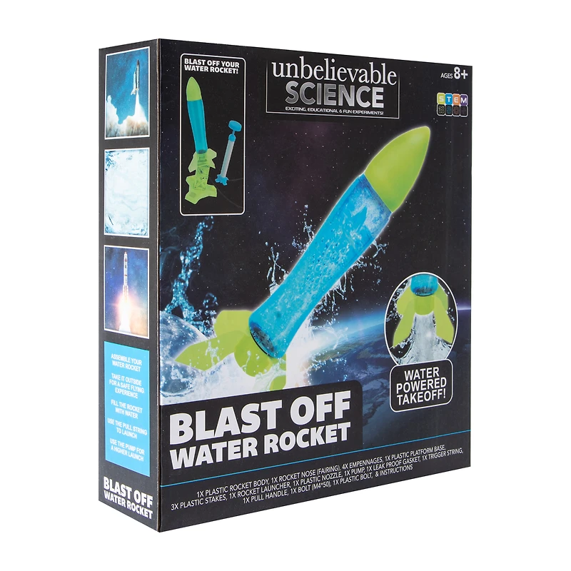 Unbelievable Science Blast Off Water Rocket Kit