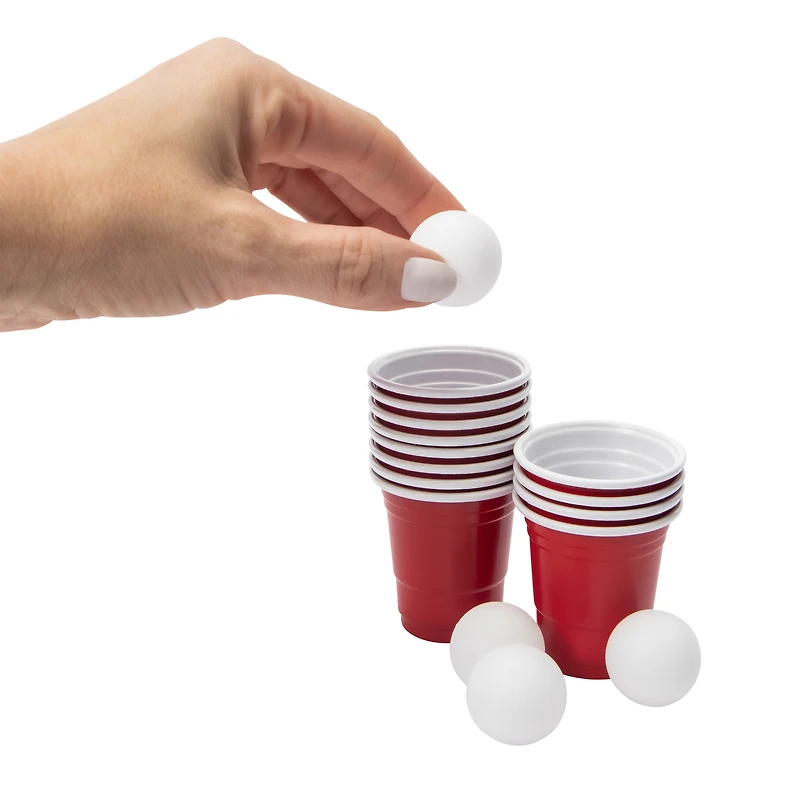 World's Smallest® Beer Pong Set