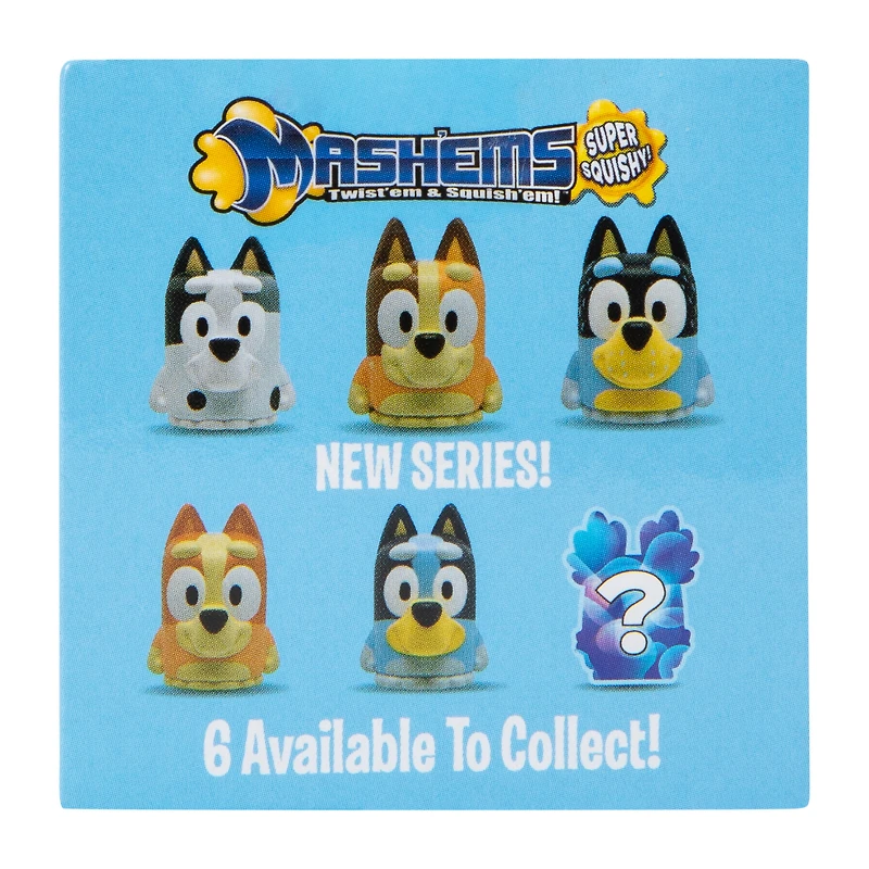 Bluey Mash'ems Mystery Toy (Styles May Vary)