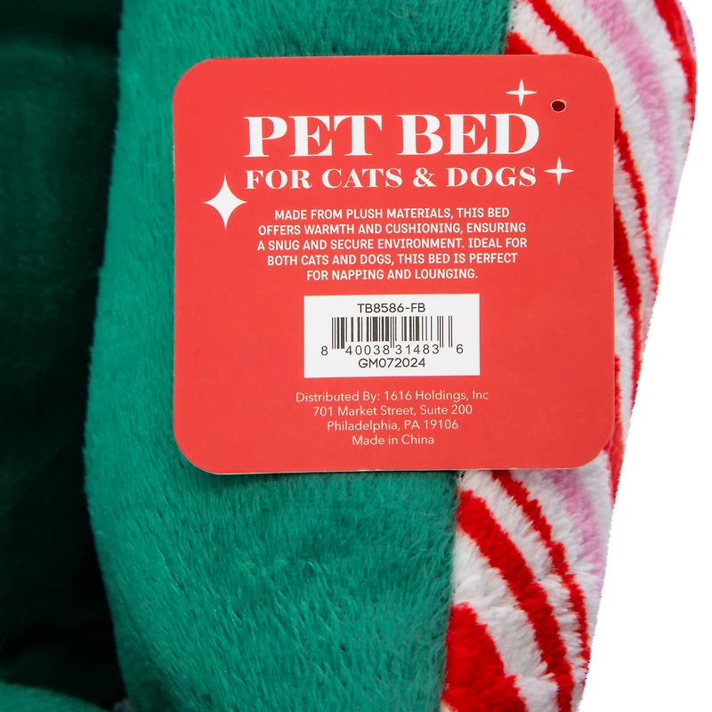Holiday Pet Bed For Cats And Dogs