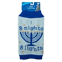 Hanukkah Pet Sweater