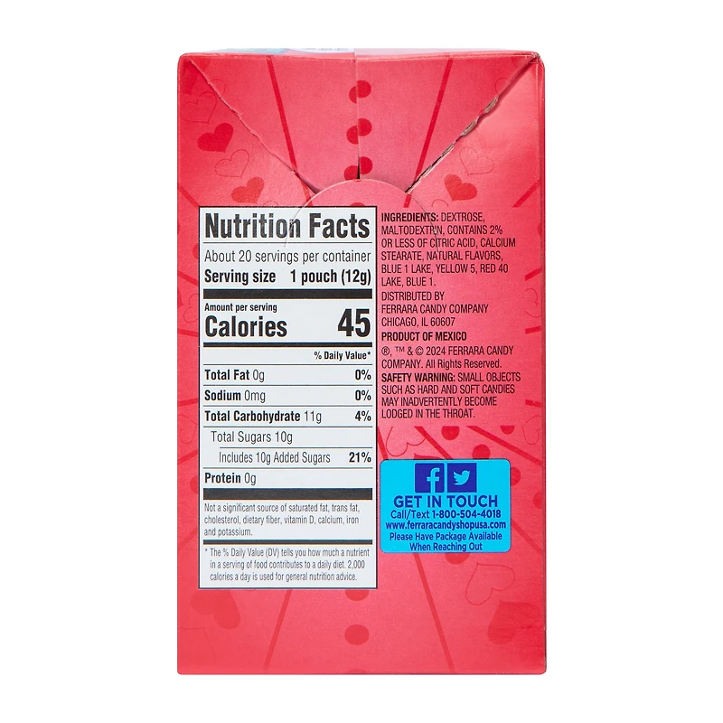 Lik-M-Aid® Valentine Fun Dip Candy 8.6oz