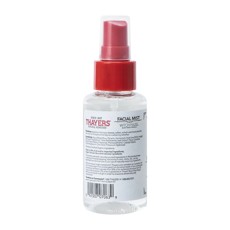 Thayers® Witch Hazel Facial Mist 3oz