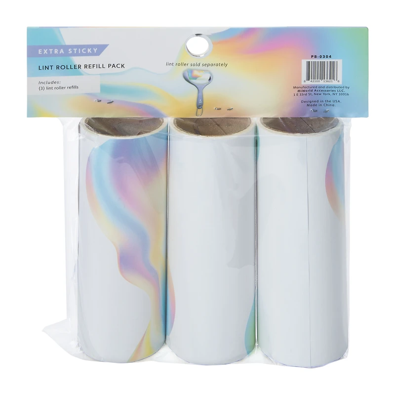 Lint Roller Refill Pack 3-Count