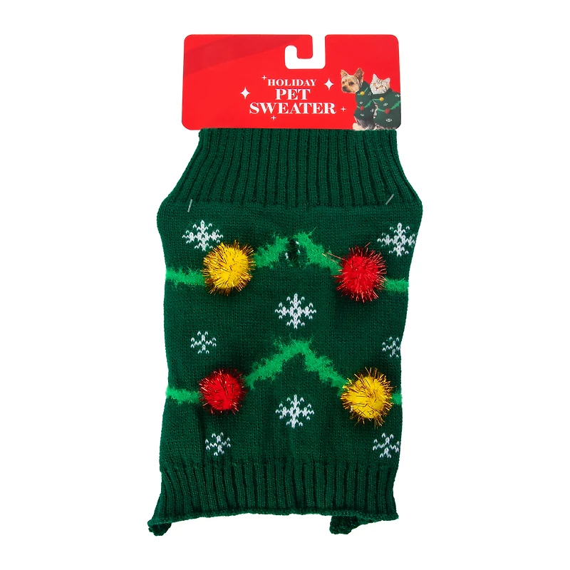 Holiday Pet Sweater