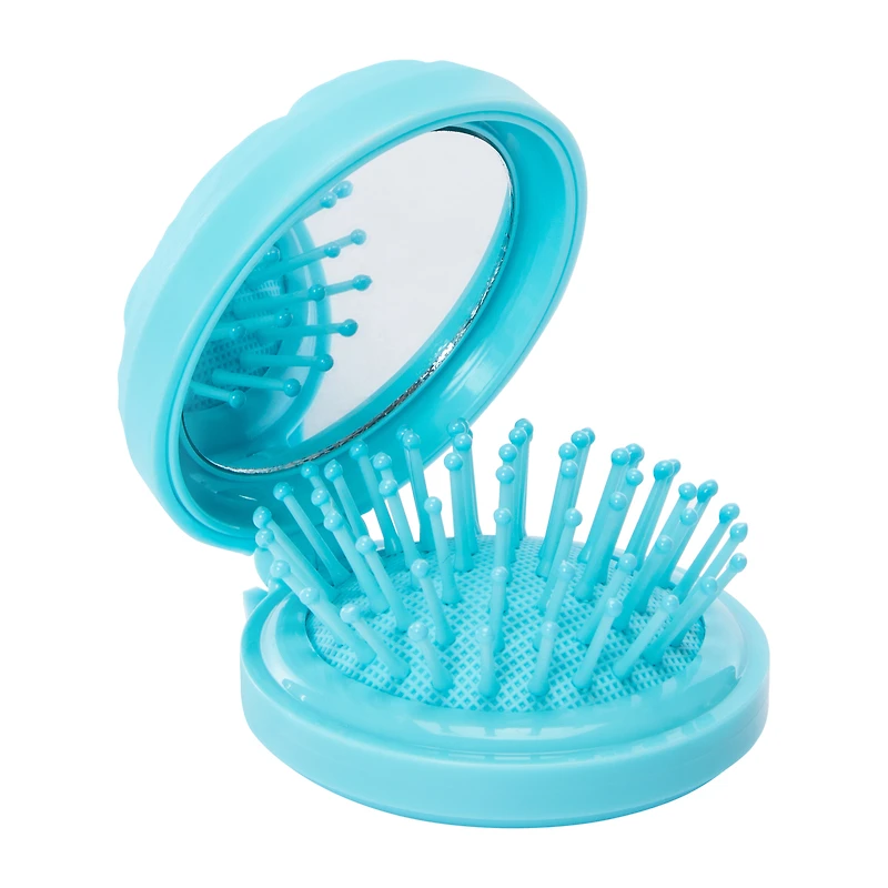 Lumie. Compact Cake Mirror Hair Brush