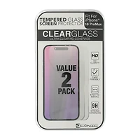 iPhone 16 Pro Max® Tempered Glass Screen Protector 2-Pack